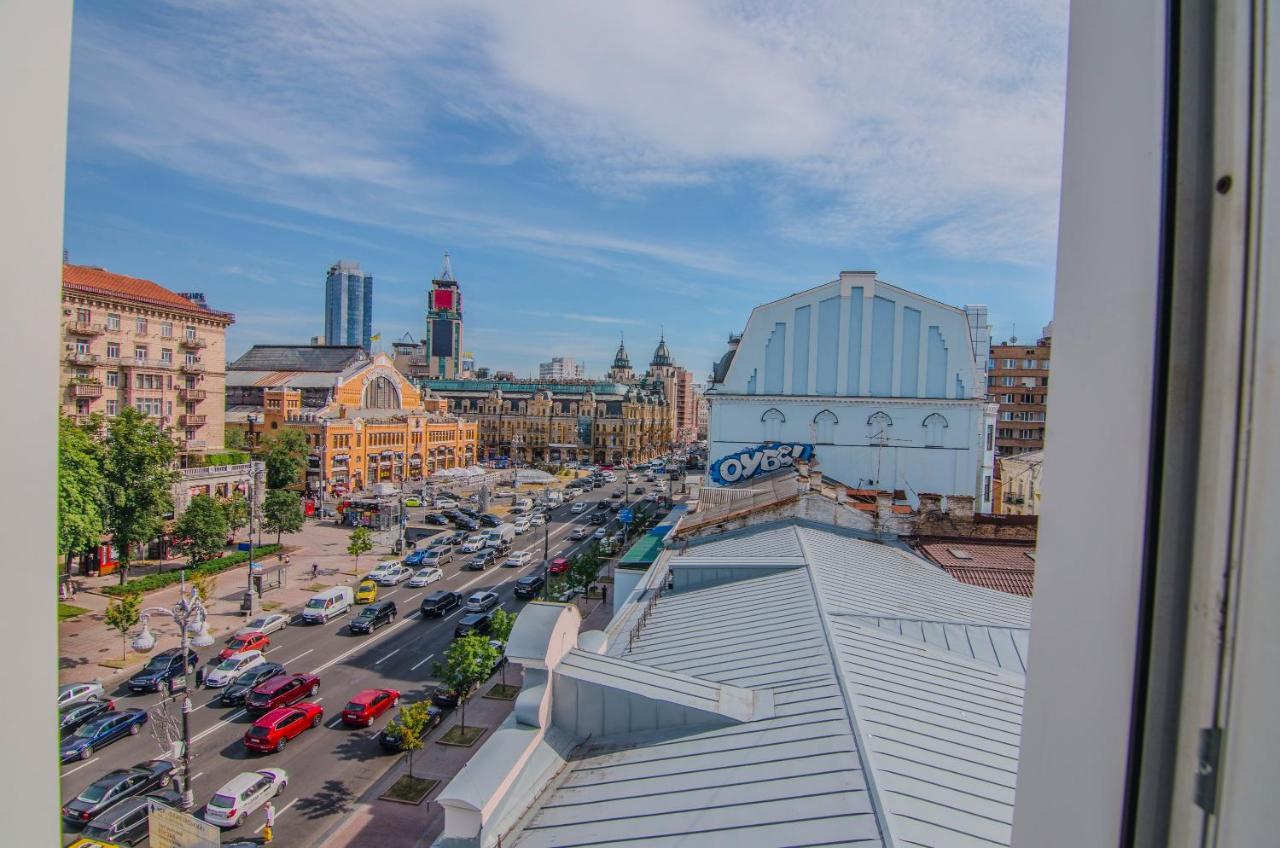 Lucky Hostel На Крещатике Kiev Buitenkant foto